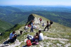 Monte Nerone: l\'anello alto